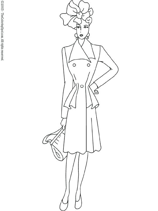 Fashion Coloring Pages To Print Fashion Coloring Pages Fashion 540x720 Fashion Coloring Pages To Print Fashion Coloring Pages Fashion