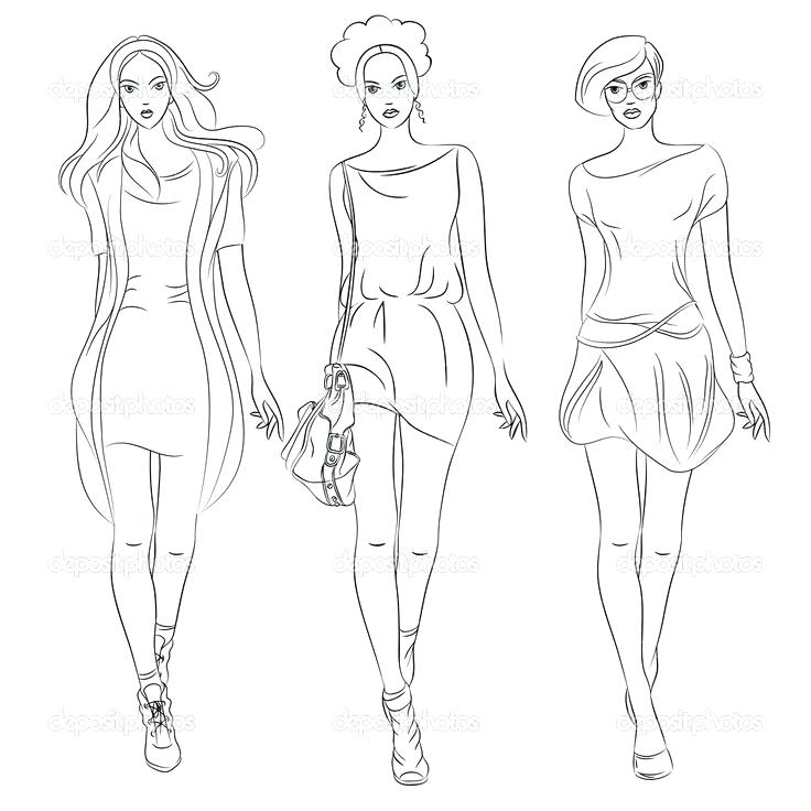 Fashion Model Coloring Pages Fashion Model Coloring Pages Free 736x736 Fashion Model Coloring Pages Fashion Model Coloring Pages Free