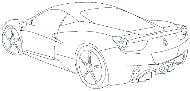 Fast Car Coloring Pages at GetColorings.com | Free printable colorings ...