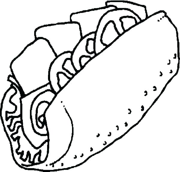 600x573 Fast Food Coloring Pages Breakfast Coloring Pages Coloring Pages