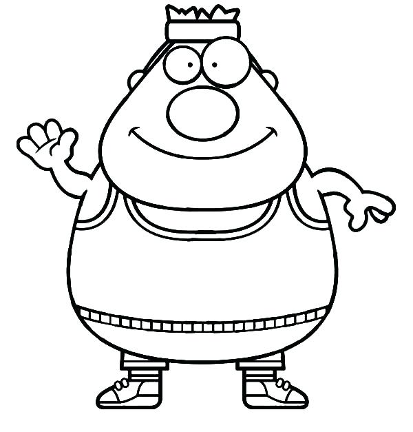 Coloring Picture Of A Boy Fat Boy Going To Workout Coloring Pages 600x627 Coloring Picture Of A Boy Fat Boy Going To Workout Coloring Pages