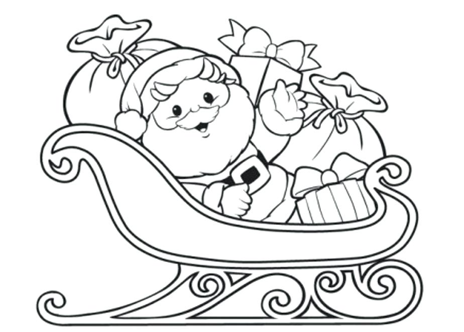 Printable Father Christmas Coloring Pages Free 924x660 Printable Father Christmas Coloring Pages Free