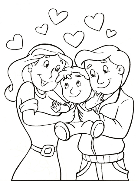 Respect Your Parents Coloring Page Coloring Pages 456x600 Respect Your Parents Coloring Page Coloring Pages