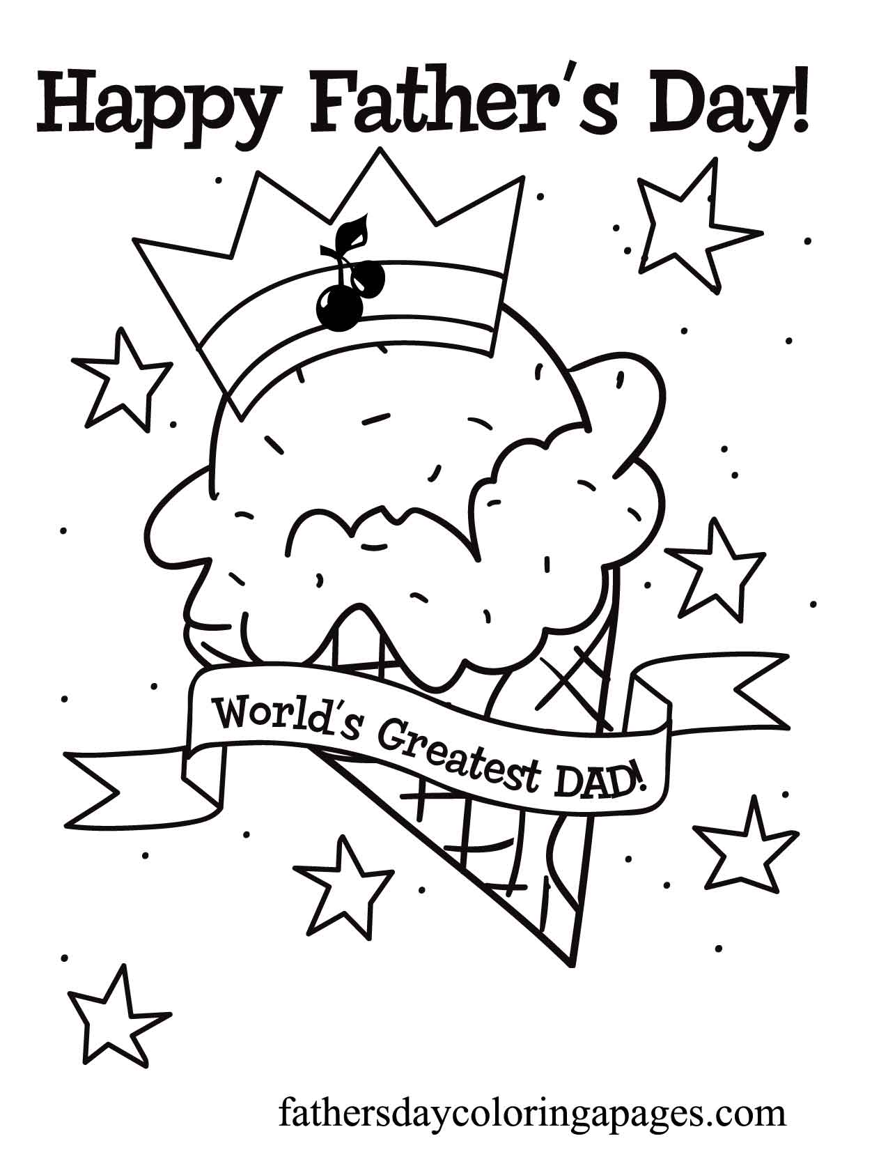 1275x1650 Happy Fathers Day Coloring Page 2 Pages For Father S