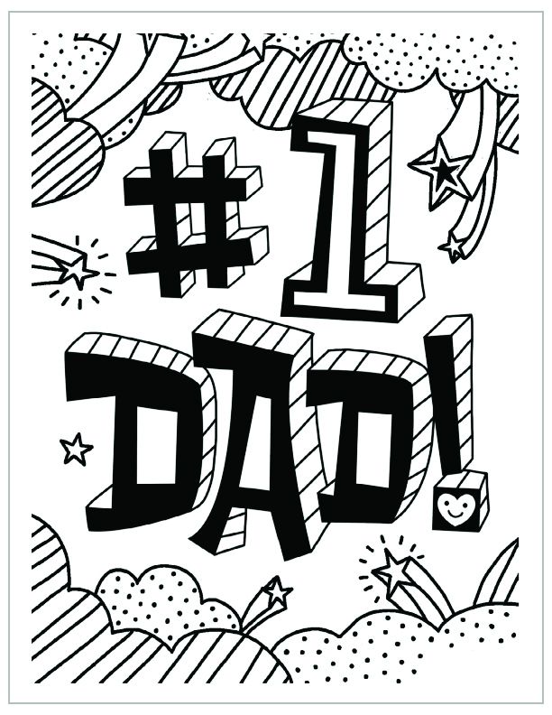 Fathers Day Coloring Pages 612x792 Fathers Day Coloring Pages