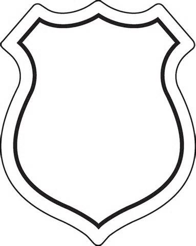 383x480 Fbi Badge Coloring Sheet Coloring Pages Summer Activities