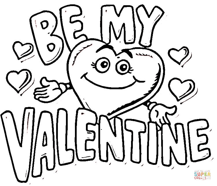 750x642 February Coloring Pages Amazing Be My Valentine Coloring Pages 50