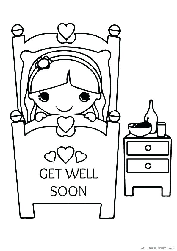 Get Well Soon Coloring Get Well Soon Coloring Pages 595x842 Get Well Soon Coloring Get Well Soon Coloring Pages