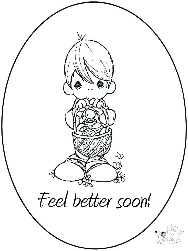Feel Better Soon Coloring Pages