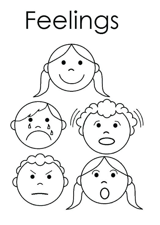 523x733 Emotions Coloring Sheets Social Skills Coloring Pages Social