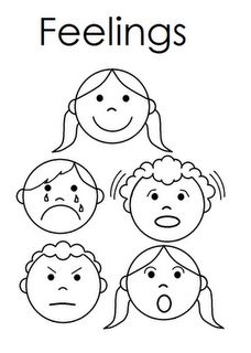 228x320 Feelings Clipart Childrens Best Feelings Coloring Book