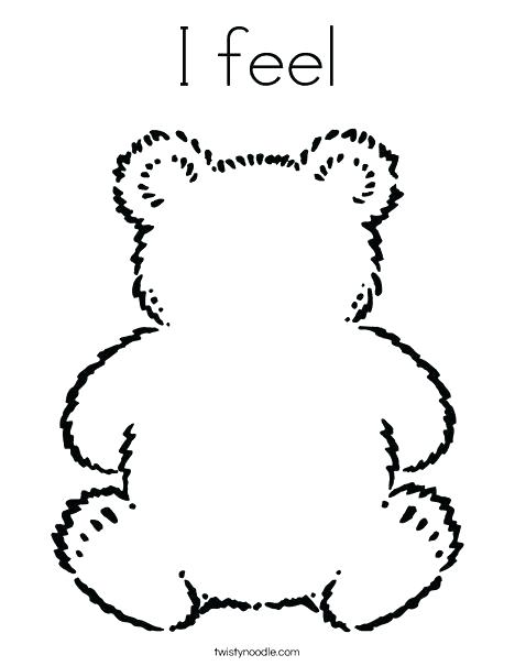 468x605 Coloring Pages Spanish Feelings Coloring Pages Blank Teddy Bear