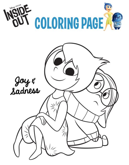 529x676 Dazzling Feelings Coloring Pages Printable Free 17 Inside Out