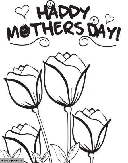 Mothers Day Coloring Pages Printable Coloring 450x572 Mothers Day Coloring Pages Printable Coloring