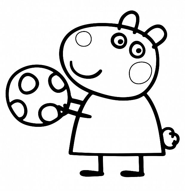 Peppa Pig Coloring Pages And Sheets 620x640 Peppa Pig Coloring Pages And Sheets