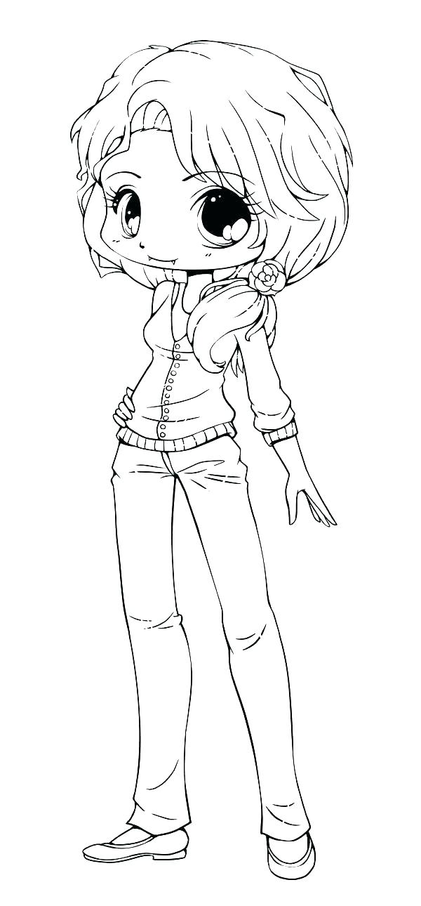 Cute Girl Coloring Pages Cartoon Girl Coloring Pages Cute Cartoon 600x1290 Cute Girl Coloring Pages Cartoon Girl Coloring Pages Cute Cartoon