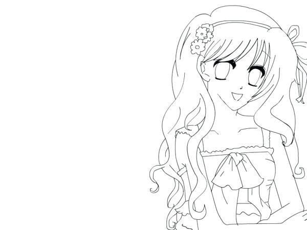 Manga Girl Coloring Pages Cute Anime Girl Coloring Pages Manga 600x450 Manga Girl Coloring Pages Cute Anime Girl Coloring Pages Manga