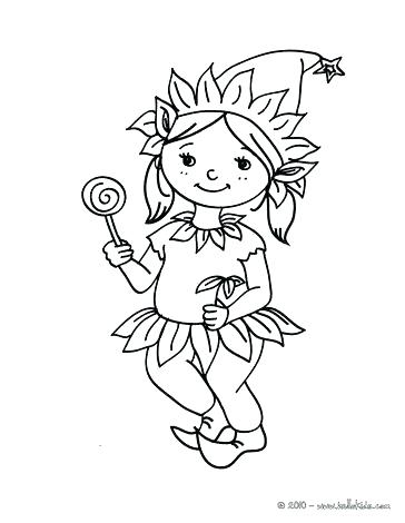 Female Elf Coloring Pages at GetColorings.com | Free printable ...