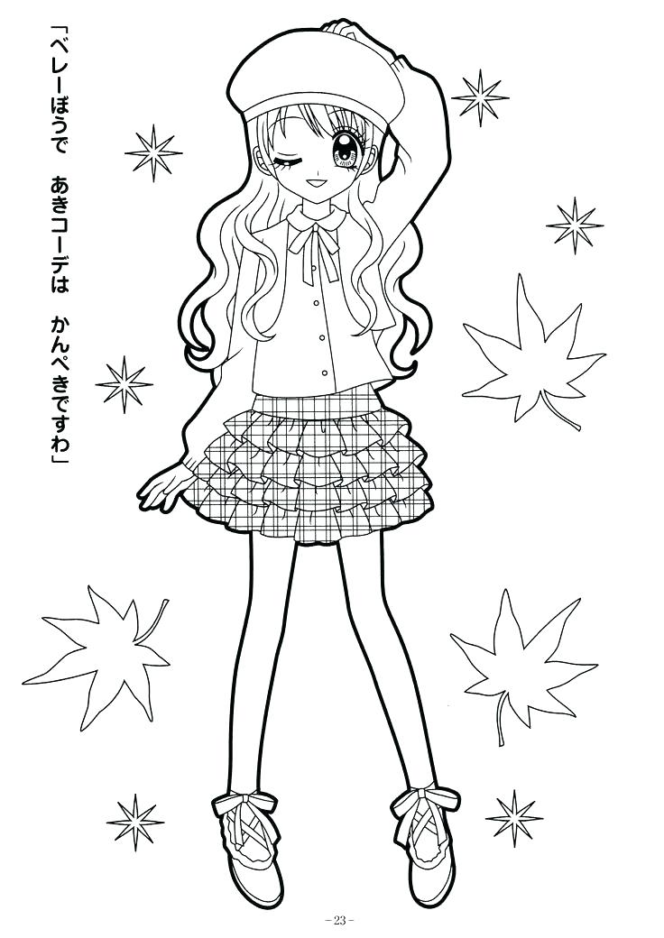Cute Girl Coloring Pages Cute Girl Coloring Pictures Pages 736x1040 Cute Girl Coloring Pages Cute Girl Coloring Pictures Pages