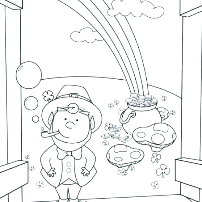 Cute Girl Leprechaun Coloring Pages To Print 2 Little St Page 697x697 Cute Girl Leprechaun Coloring Pages To Print 2 Little St Page