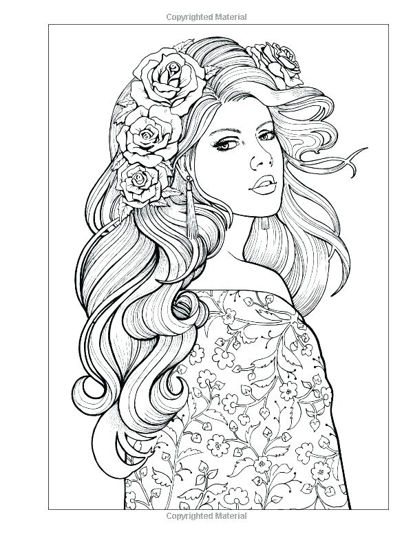 Female Coloring Pages Hairstyle Coloring Pages Coloring Pages 600x776 Female Coloring Pages Hairstyle Coloring Pages Coloring Pages