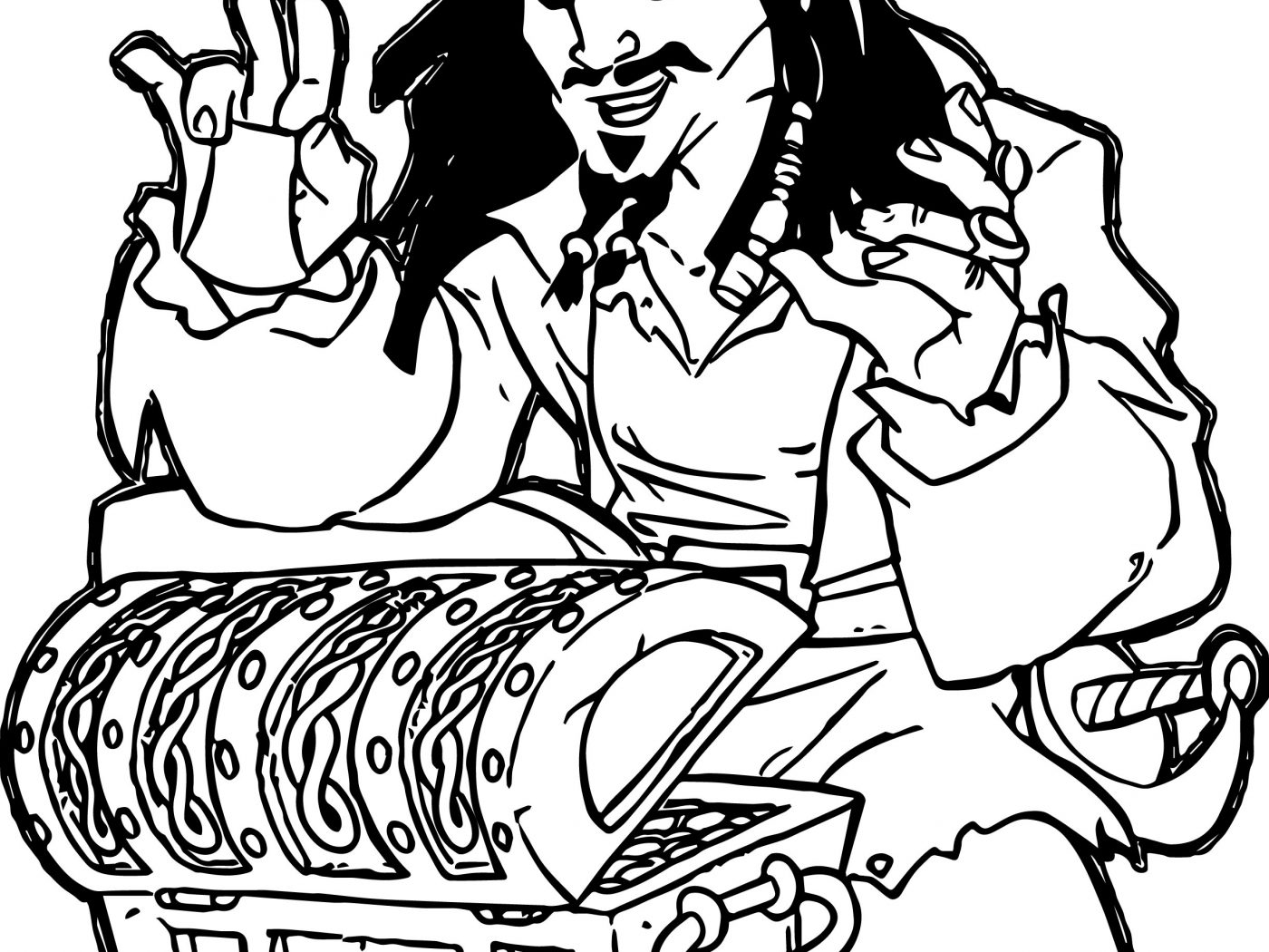 1400x1050 Top National Treasure Colorings Free Pirates Of The Caribbean