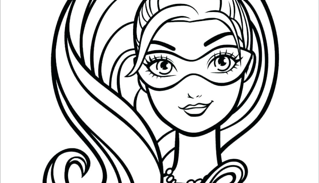 1060x608 Super Heroes Coloring Pages Super Heroes Coloring Pages Barbie