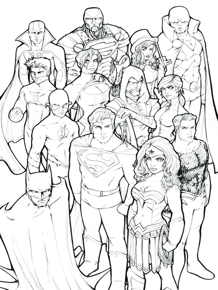 750x1000 Little Girl Superhero Coloring Pages