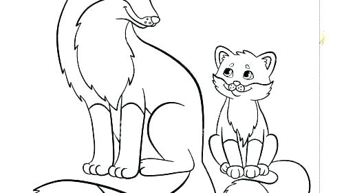 Baby Fox Coloring Pages Fox Coloring Pages Packed With Fox 500x280 Baby Fox Coloring Pages Fox Coloring Pages Packed With Fox