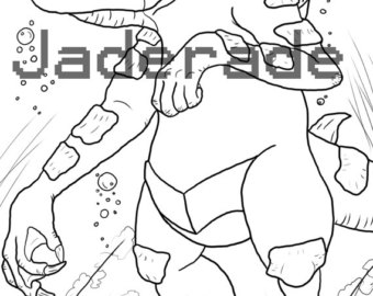 340x270 Pokemon Colouring Etsy