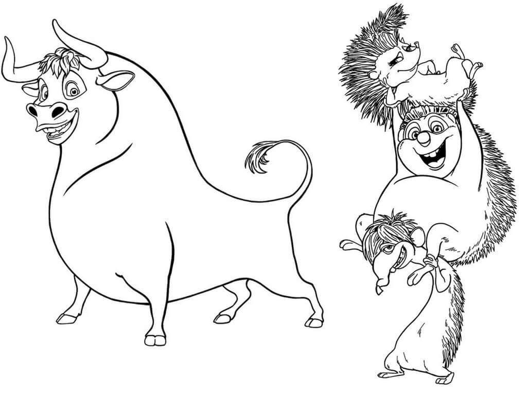 Printable Disney Ferdinand Coloring Pages 1024x768 Printable Disney Ferdinand Coloring Pages