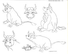 235x186 Bull coloring page Ferdinand The Bull Coloring Page For Kids