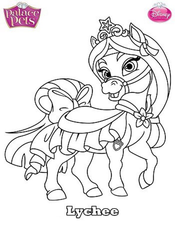 595x768 Disney Princess Palace Pets Coloring Page Of Fern Pages 12845