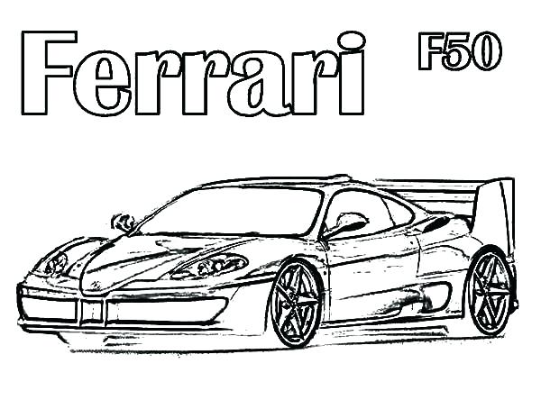 Ferrari 458 Coloring Pages at GetColorings.com | Free printable ...