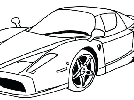 440x330 Coloring Pages Of Ferrari Enzo Luxury Free To Best Images About