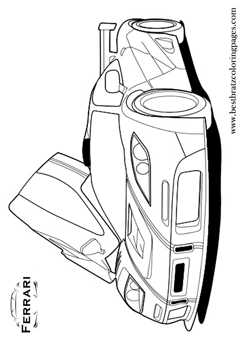 Free Printable Ferrari Coloring Pages For Kids Bratz Coloring 800x1120 Free Printable Ferrari Coloring Pages For Kids Bratz Coloring