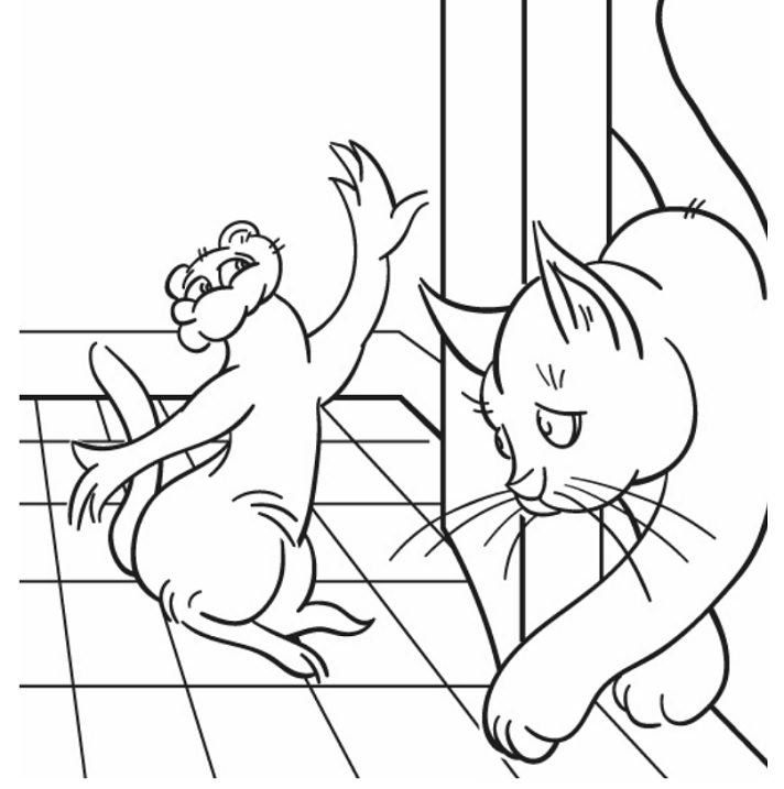 712x717 Critters Coloring Pages
