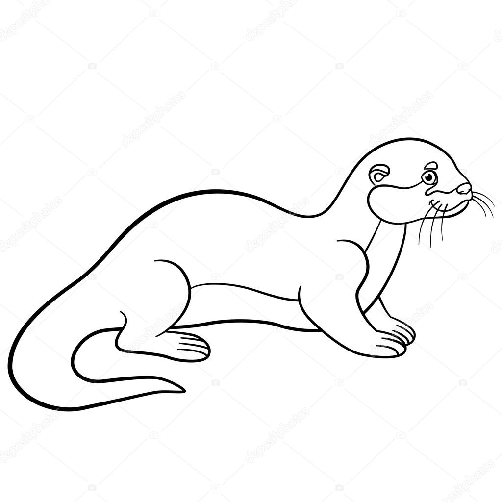 1024x1024 Modest Ferret Coloring Pages Ideas For You