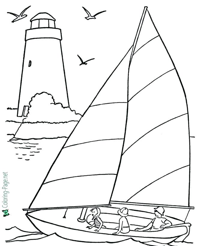 670x820 Boats Boat Coloring Pages Free Printable Murs