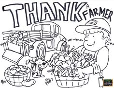 236x181 A To Z Agriculture Coloring Book Printable. Excellent For A 4 H