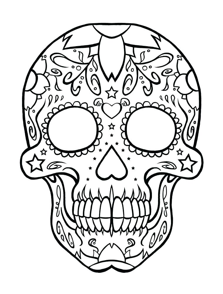 759x1000 Fiesta Coloring Pages Skull Coloring Pages And Book Skull Coloring