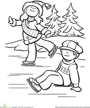 Best Photos Of Ice Skating Coloring Pages Printable 301x362 Best Photos Of Ice Skating Coloring Pages Printable