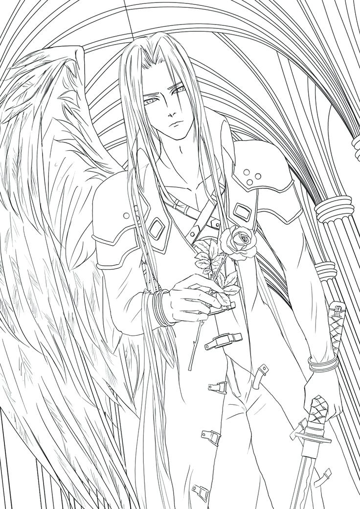 Final Fantasy Coloring Pages at GetColorings.com | Free printable ...