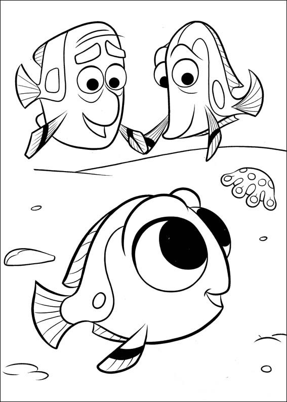 Finding Dory Coloring Pages 17 Kyla Eve Craft 567x794 Finding Dory Coloring Pages 17 Kyla Eve Craft
