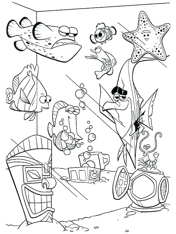 Finding Nemo Coloring Pages Finding Coloring Page Finding Coloring 600x796 Finding Nemo Coloring Pages Finding Coloring Page Finding Coloring