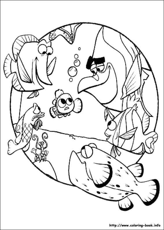 Finding Nemo Coloring Page Golfclix Info 8 Kids Pages 21004 567x794 Finding Nemo Coloring Page Golfclix Info 8 Kids Pages 21004