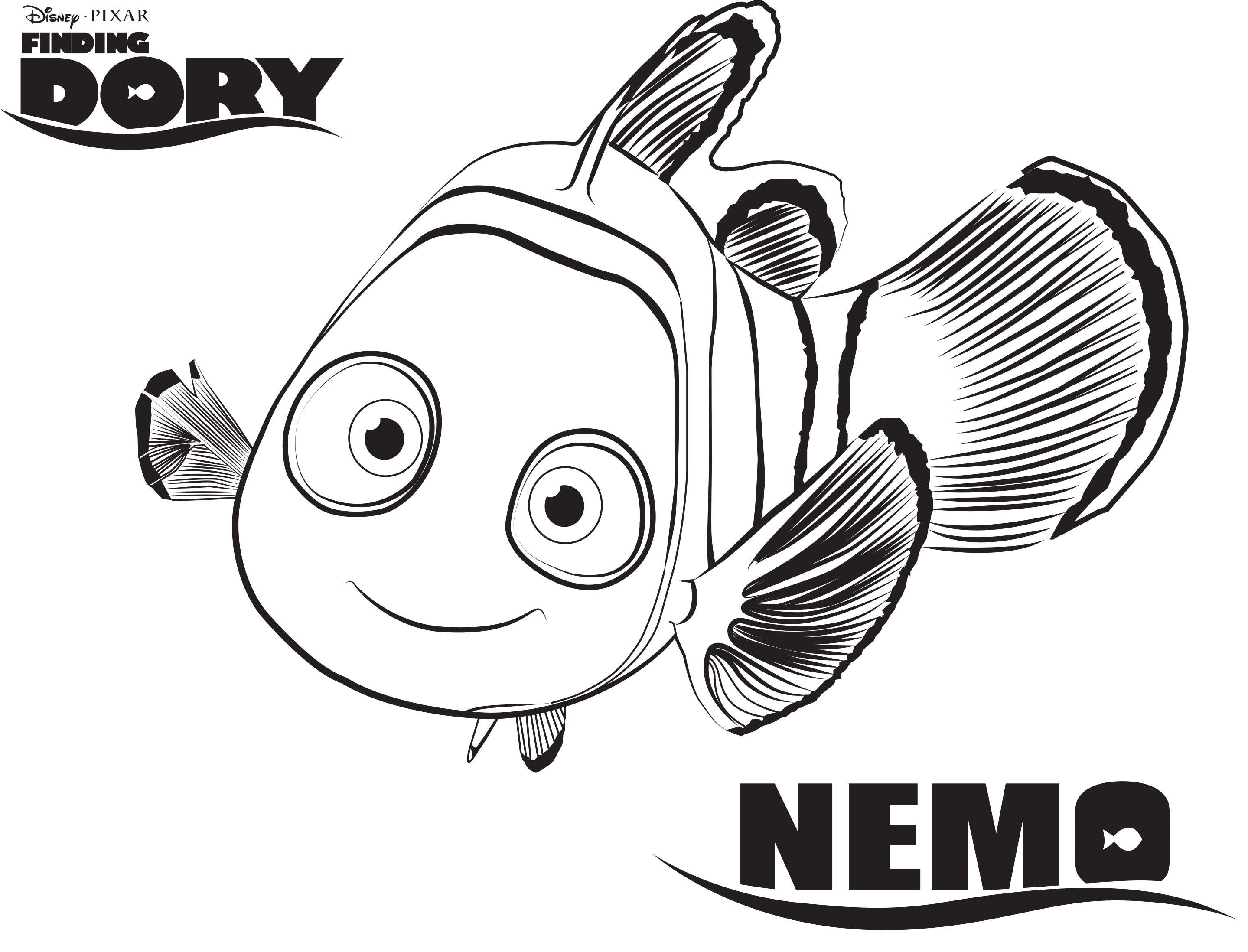 New Printable Disney Coloring Pages Dory Design Printable 2879x2196 New Printable Disney Coloring Pages Dory Design Printable