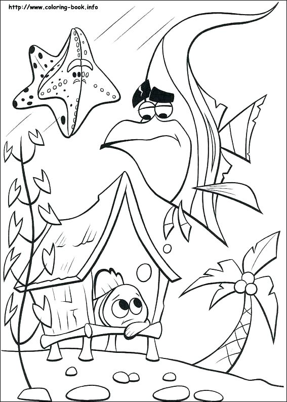 Finding Dory Coloring Pages Pdf Icontent 567x794 Finding Dory Coloring Pages Pdf Icontent