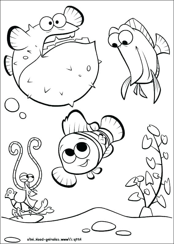 Nemo Printable Coloring Pages Finding Color Pages Finding Coloring 567x794 Nemo Printable Coloring Pages Finding Color Pages Finding Coloring