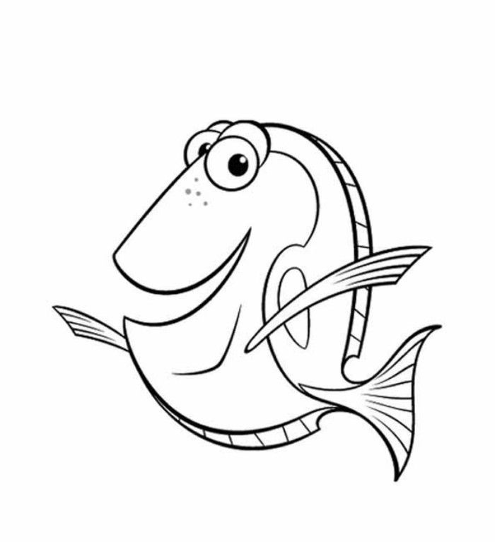 Coloring Pages Of Finding Nemo A Splendid Animated Adventure 700x767 Coloring Pages Of Finding Nemo A Splendid Animated Adventure